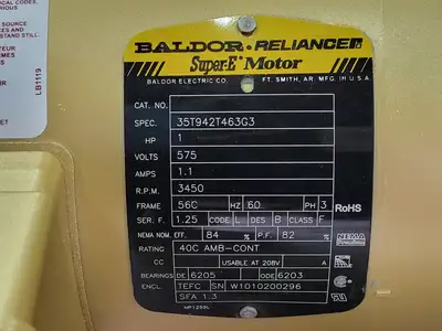 NEW BALDOR 35T942T463G3