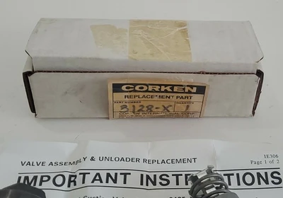 New | in-Stock Corken 3128-X Air Compressors (Misc) Indiana US | J&J Industrial Supply #1076312