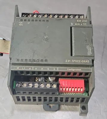 SIEMENS 6ES7 231-7PD22-0XA0 Analog Input Module (BIN642)