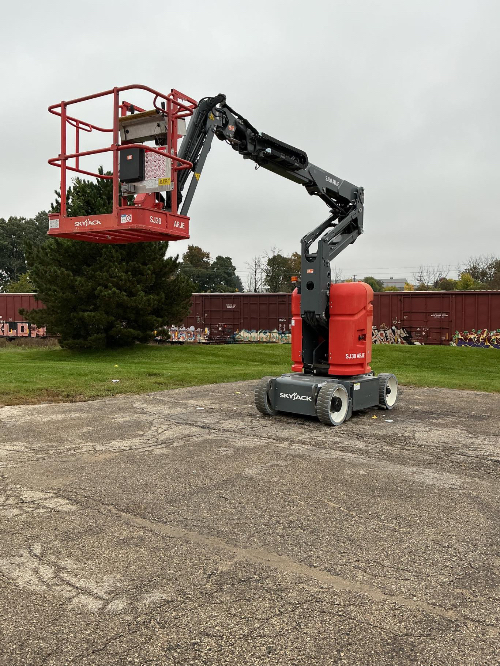 Used 2018 Skyjack SJ30ARJE Articulating Boom Lifts Wisconsin US | Stack Equipment #1502673