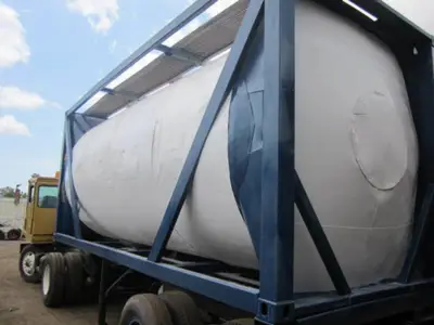 Used A PLUS INTERFLOW 5000 GALLON ISO TANK Tanker Trailers Florida US | USA Transequipment #1542626