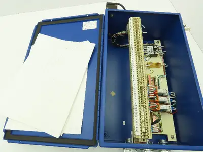 Electrical Enclosure Pneumatic Valve Relay Control Terminal Block Junction Box