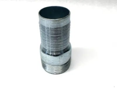 USED CAMPBELL FITTINGS THREADED COMBINATION NIPPLE 2" HOSE SIZE