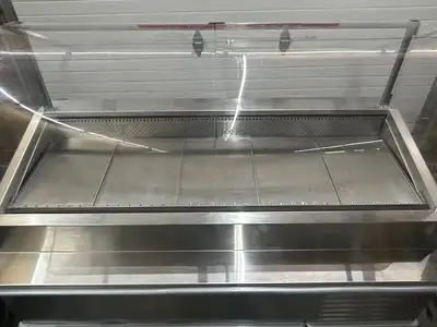 Traulsen TD078HT-1 Stainless Steel 78” Seafood Display Case Refurbished