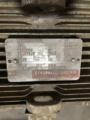 GE 5KS2138L205A 7.5HP AC Motor 230/460V 1755RPM 60Hz 3PH