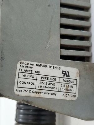 USED Cutler-Hammer AMV801B18N3S