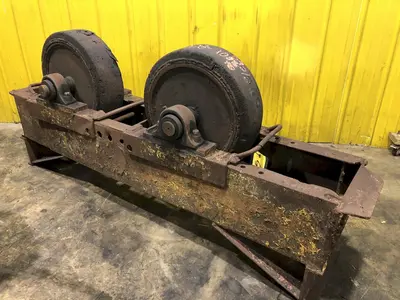 60 TON WELDWIRE MODEL #WER-60  POWERED TANK TURNING ROLLS WITH IDLER: STOCK #16905