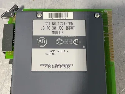 Used ALLENBRADLEY 1771IBD PLC Input & Output Ohio US | HGR 24 #1251197
