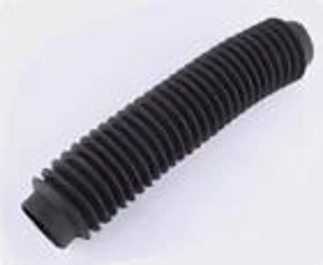 Jackscrew, Lead Screw Rubber Bellows to Protect from Dust and Dirt with Hose Clamp Ends, 30mm ID x 500mm