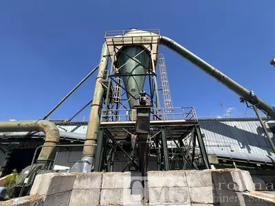 USED COMPLETE WOOD WASTE LINE BMM, CHIPMASTER, PEERLESS