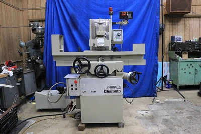 USED 2015 Okamoto LINEAR 618B, 2015, SONY 2X DRO, NEW OKAMOTO SPINDL