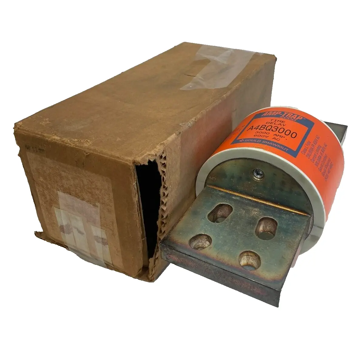 NEW GOULD SHAWMUT A4BQ3000 TIME DELAY FUSE 3000AMP 600V