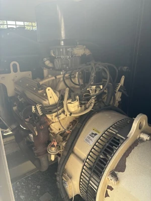 Kohler 60RZG 60 KW Gas Generator CNG / Propane GM 5.7 L gas engine 3 phase