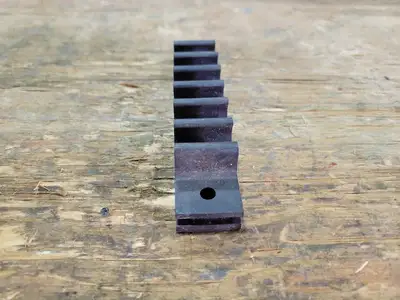 6-Channel Tube Support Strip for 1/2" Tubes