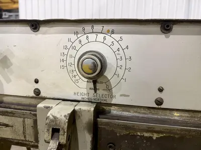 15" X 20" MARVEL MODEL #15A AUTOMATIC HORIZONTAL BANDSAW: YOBRO #24326