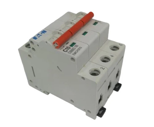 Moeller Eaton EMCH310 Miniature Circuit Breaker, 10A, 3-Pole, C10 [New]