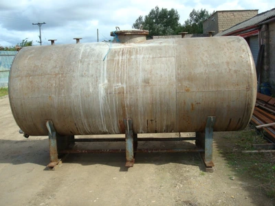 4500L S/S Horizontal Tank