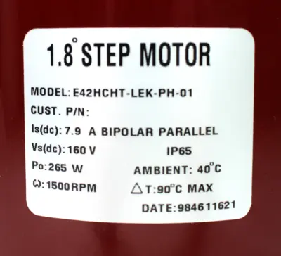 NEW PACIFIC SCIENTIFIC E42HCHT-LEK-PH-01