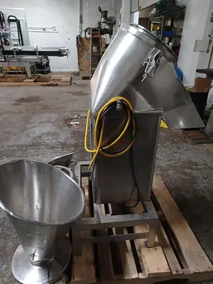 Grater / shredder Stainless steel 5hp motor