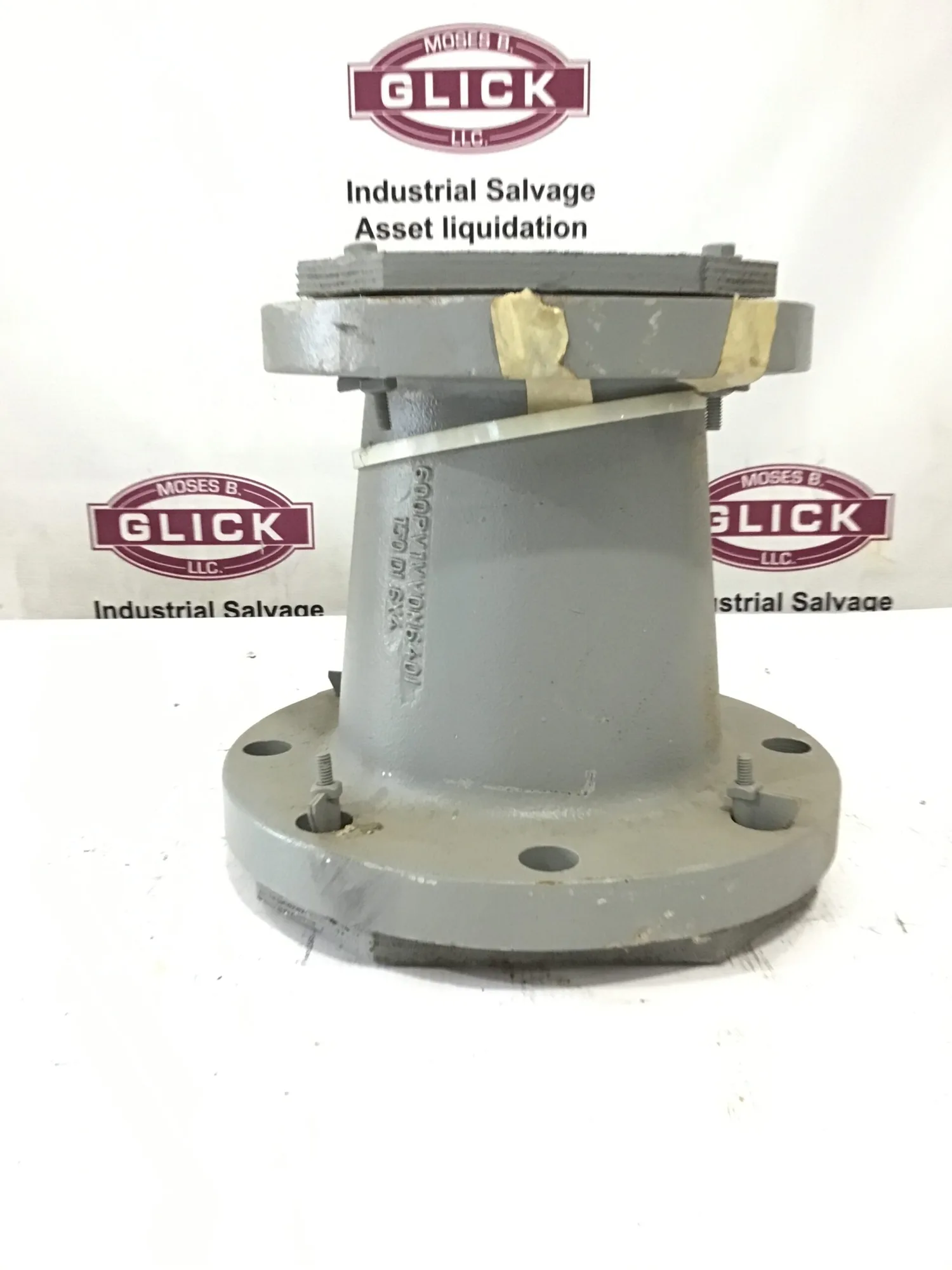 Unbranded Industrial Flanged Pipe Reducer 12″ x 8″ Steel ANSI Flange