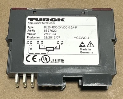 NEW Turck BL20-4DO-24VDC-0.5A-P