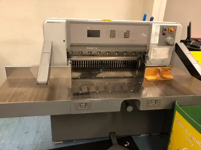 POLAR Paper Cutters & Cutting Systems Guillotine Cutter | Machinery Solutions Group, Inc. (1)
