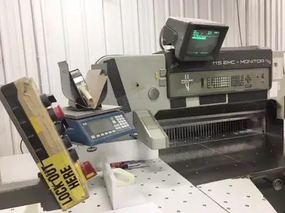 Polar 115 EMC-MON 45 Inch Programmable Paper Cutter