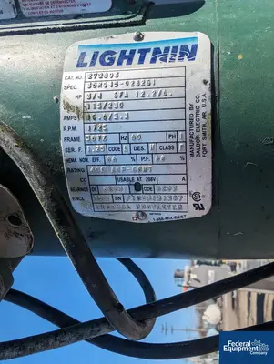USED Letco Letco Industries Mixing Tank, S/S