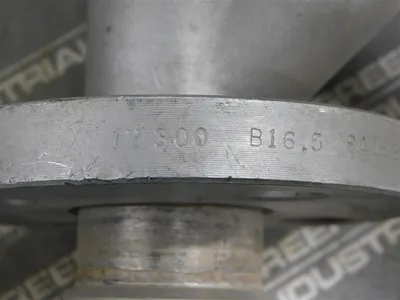 1" Fetterolf Corp. 9108F Ram-Seal Valve 500 PSI @ 95°C Body/Trim 316L Used