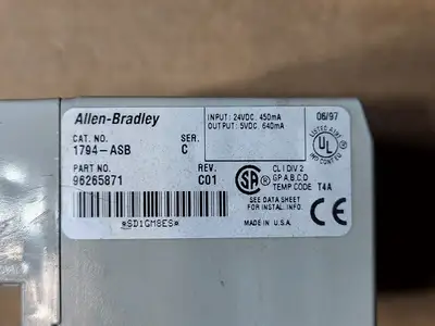 USED 1997 ALLEN BRADLEY 1794-ASB