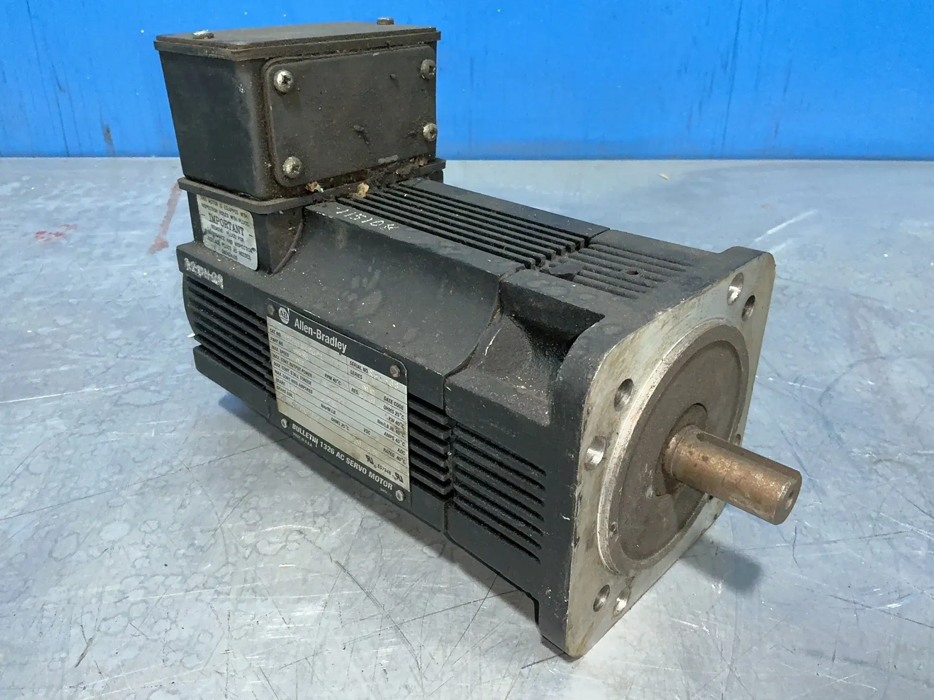 Used ALLENBRADLEY 1326ABB410G21 Motors (misc) Ohio US | HGR 24 #1506912