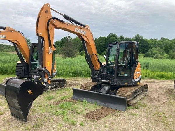 New | in-Stock 2026 CASE CX90E Crawler Excavators - Mini Vermont US | Beauregard Equipment #1511273