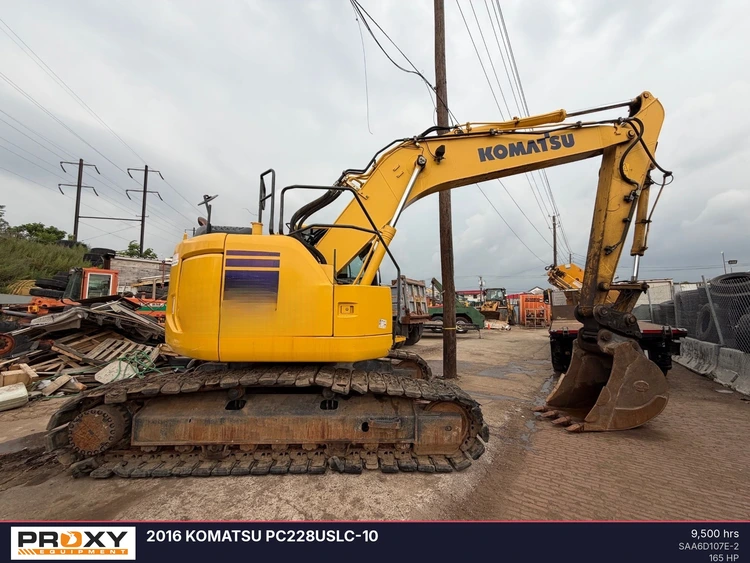 Used 2016 KOMATSU PC228USLC-10 Crawler Excavators New Jersey US | Proxy Equipment #1424172