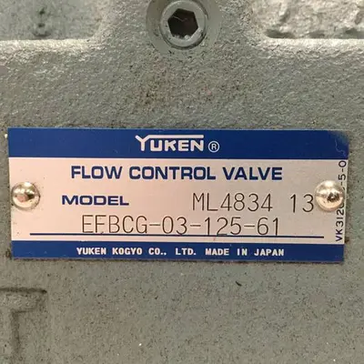 USED YUKEN EFBCG-03-125-61