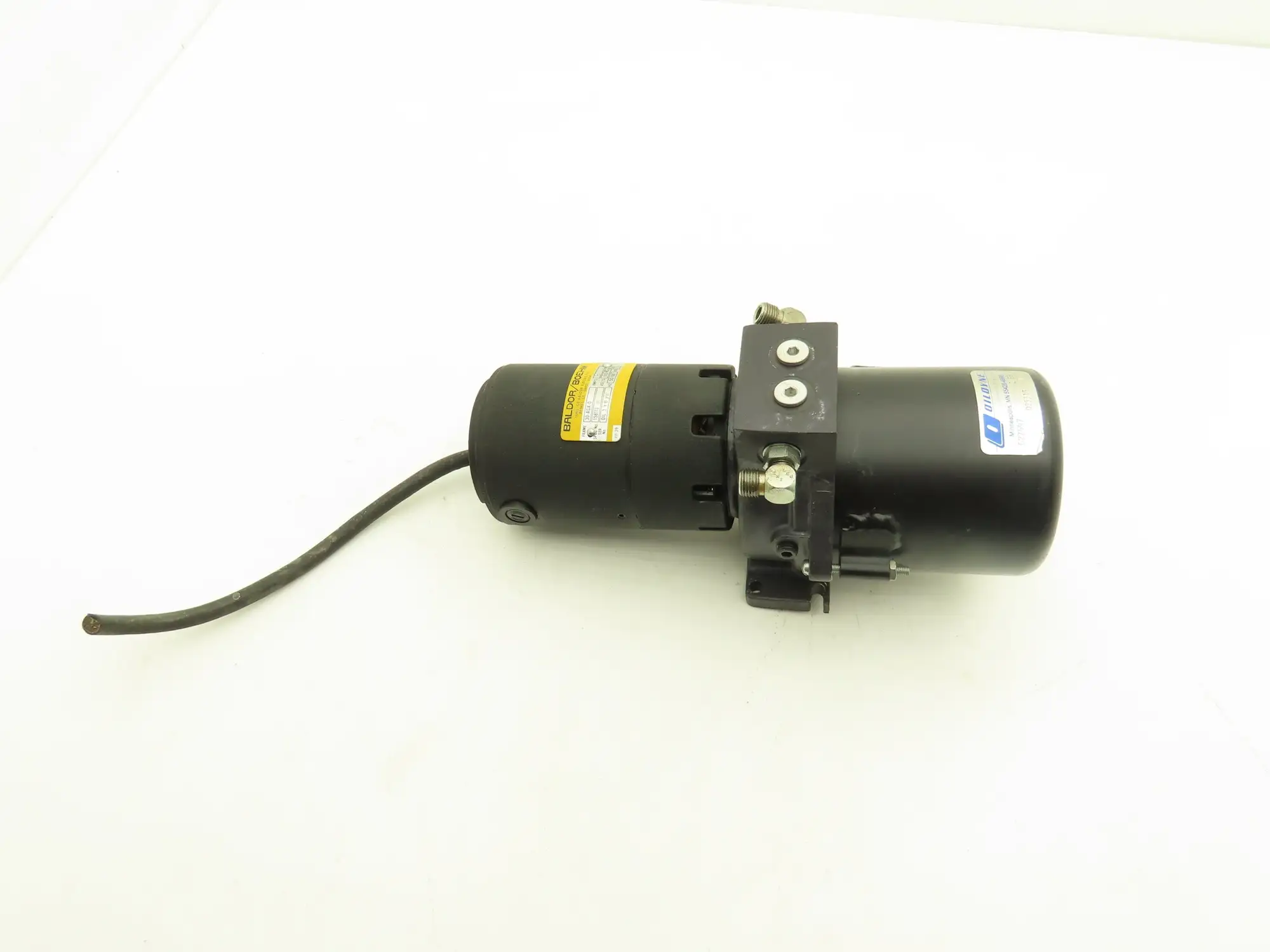 Baldor Oildyne 30-AGX-0 Hydraulic Pump Power Unit 115V 1PH 627547/D25313