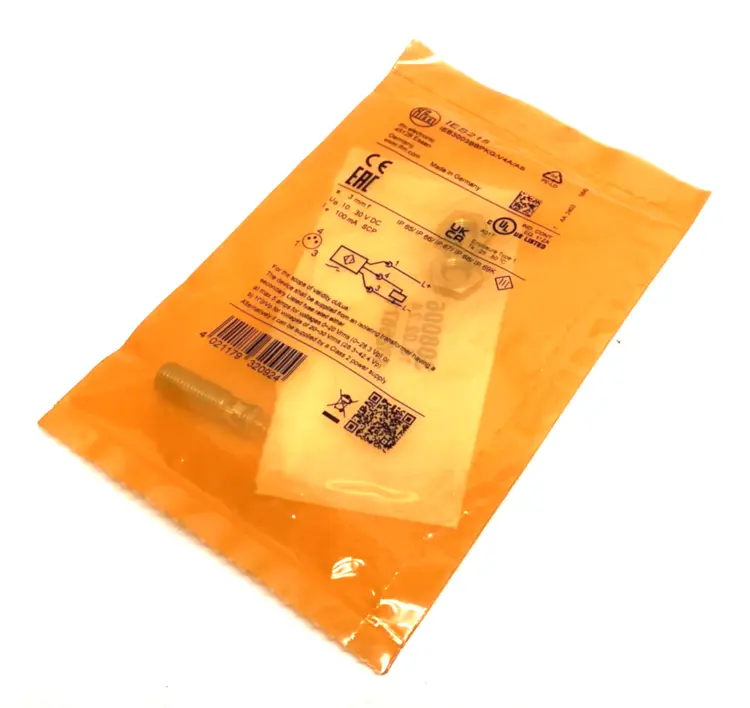 New | in-Stock ifm Inductive Proximity Sensor 3mm Range PNP NO, IEB3003BBPKG/V4A/AS Proximity Sensors Michigan US | Maverick Industrial Sales #1423158