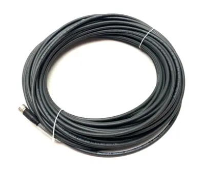 USED BECKHOFF SINGLE ENDED POWER CABLE M8 4-PIN TO LEADS, 20M LENGTH