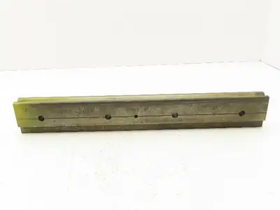 Press Brake Die 16-7/8" Long 90° V 1/2" W 1/4" D 1-3/4" H 1/2" Tang
