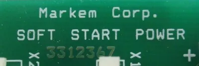 NEW MARKEM 3312367 SOFT START POWER BOARD 0672525E