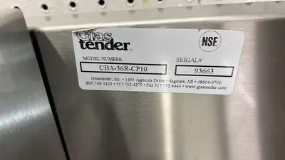 Used Glastender Used 64" Glastender Undercounter Stainless Cocktail Station with Ice Bin and Drain Board - RL Underbar Equipment Illinois US | Falcon Restaurant Supply #1373552
