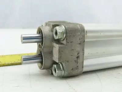 E-Line-Origa 2686 Pneumatic Air Cylinder 1" Bore 4" Stroke 8mm Double Rods
