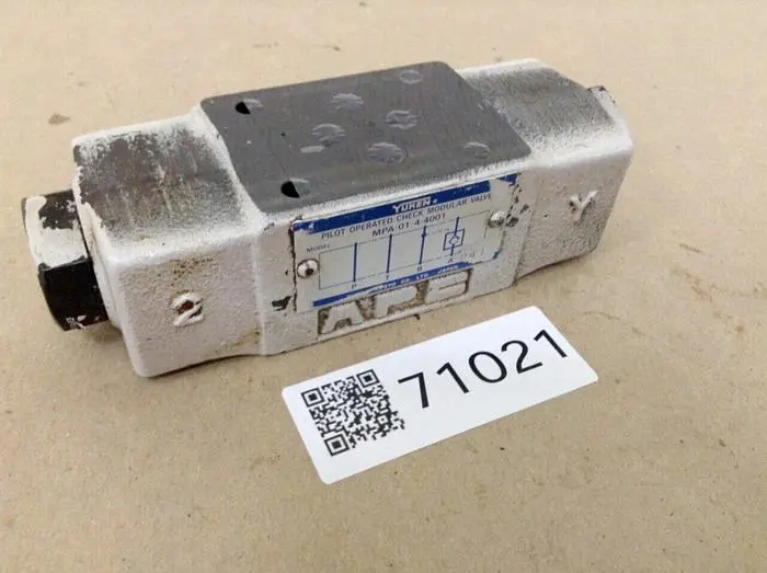 Used YUKEN MPA-01-4-4001 Valves/Fittings Michigan US | Ideal Machinery #701068