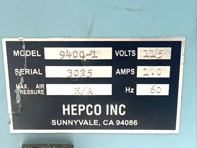 Used Hepco Solder Sphere Placement System BGA 115V 60 Hz 1.0A w/ Control Pe PCB Selective Soldering Machine Michigan US | Maverick Industrial Sales #1396570