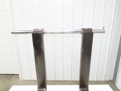 1-3/4" X 4" X 42" Pin-Type Shaft-Mounted Forklift Forks 5500lbs Class 3