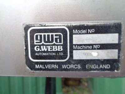 GWA G.Webb S/S Vertical Single Head Filler Model HPJP