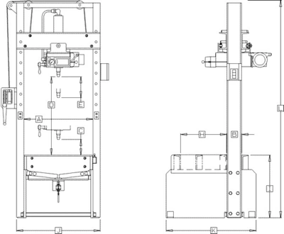 DAKE 42-503 H-Frame Presses | Norcal Machinery (2)