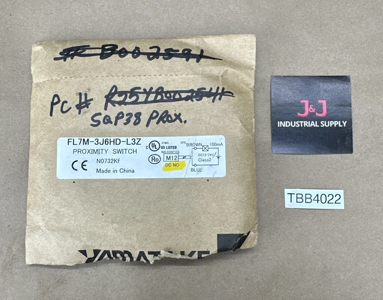 New | in-Stock Yamatake Azbil FL7M-3J6HD-L3Z Proximity Sensors Indiana US | J&J Industrial Supply #517993