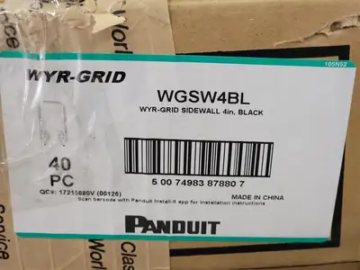 NEW PANDUIT WGSW4BL