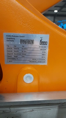 KUKA SAFE ROBOT Robotic Arm, in working order, condition of a new, 7800 hours, video, POA