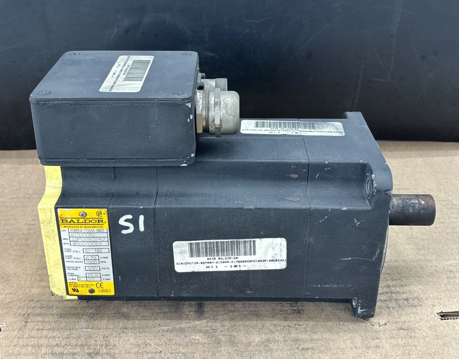 Used BALDOR BSM90A-2150AA Servo Motors Indiana US | J&J Industrial Supply #1481565